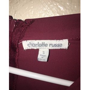 Charlotte Russe Dresses - Burgundy Dress Charlotte Russe Dresses - Burgundy Dress
